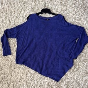 Mossimo Supply Co. Royal Blue Scoop Neck Sweater
